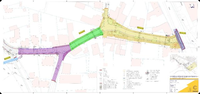 Plattegrond afsluiting Eindstraat en Beurik - Horn