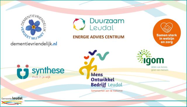 Logo's interessante website en samenwerkingspartners gemeente Leudal