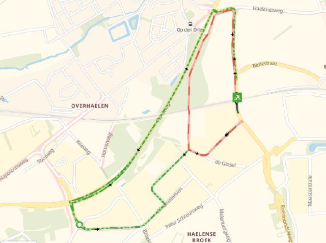 Spoorwegwerkzaamheden Roermondseweg Haelen