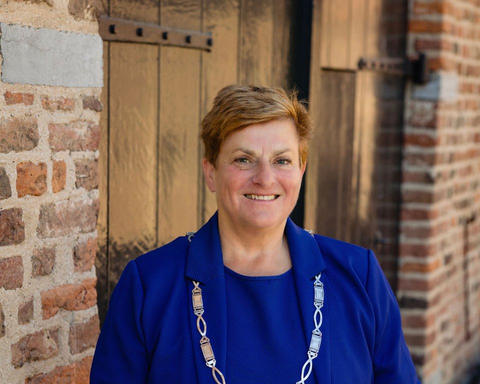 Foto van burgemeester Nelly Kalfs