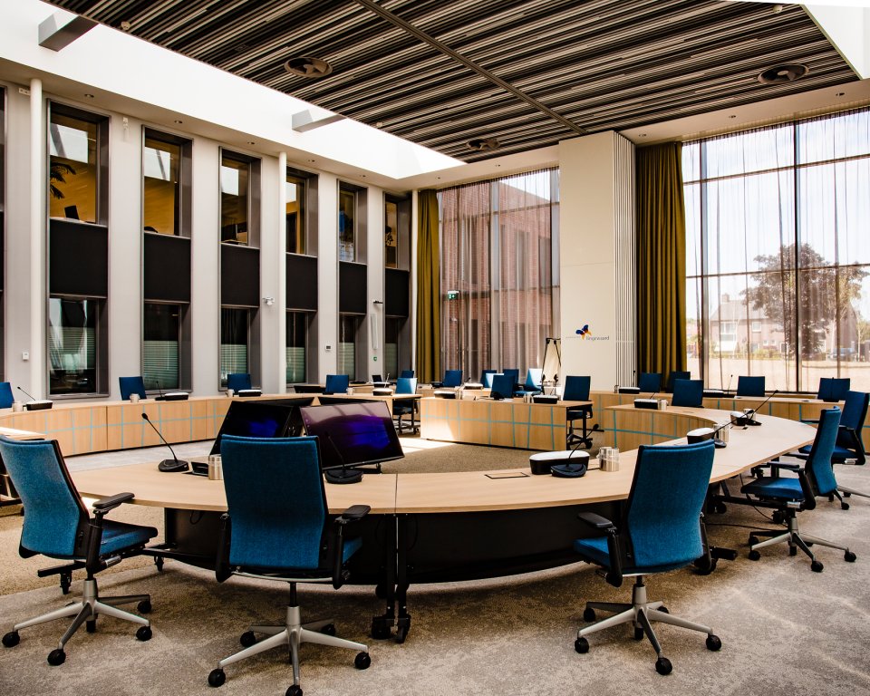 Foto van de raadszaal