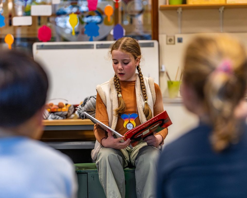Kinderburgemeester Elin Duisings