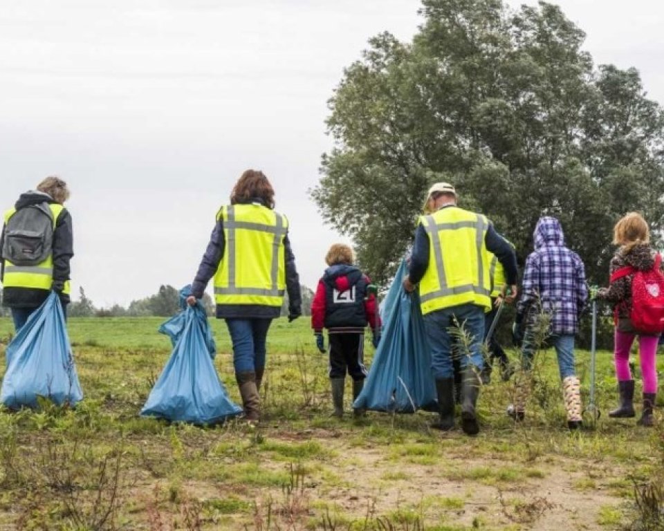 Rivierjutters aan het werk