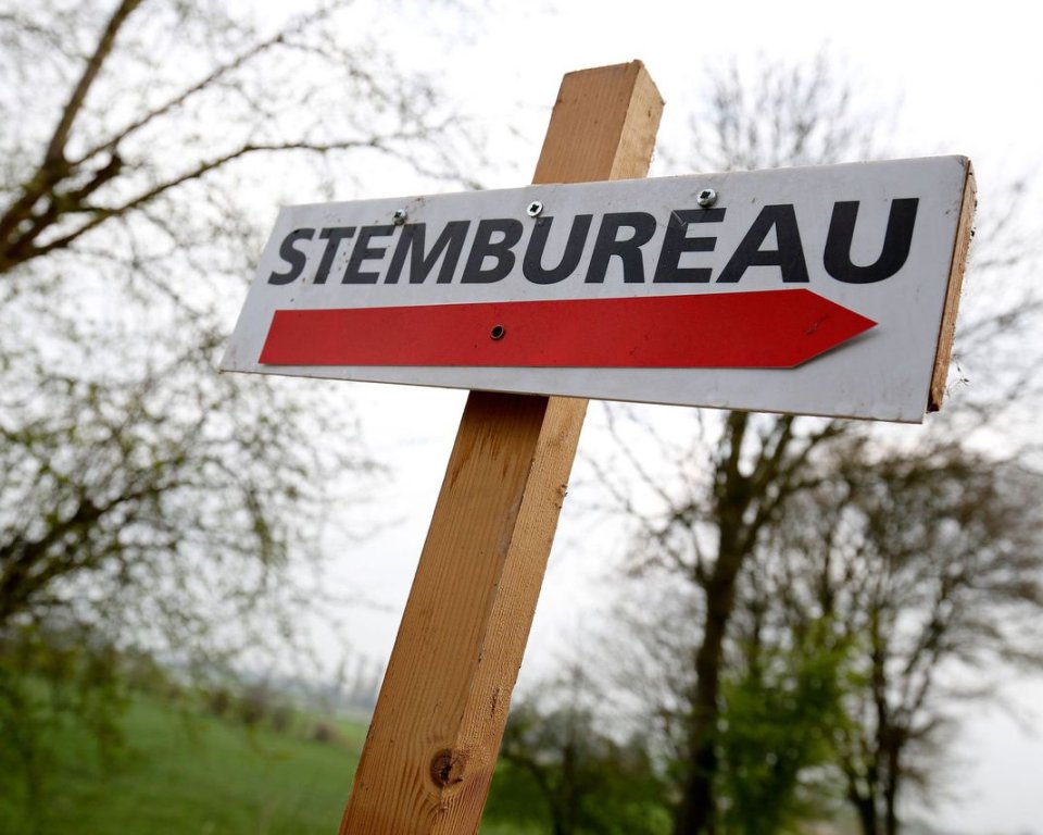 bordje stembureau