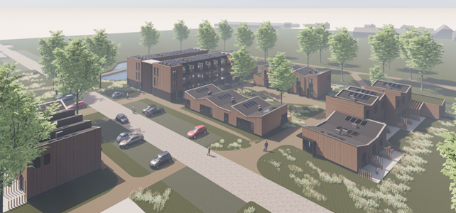 Impressie van de woningen in fase 1