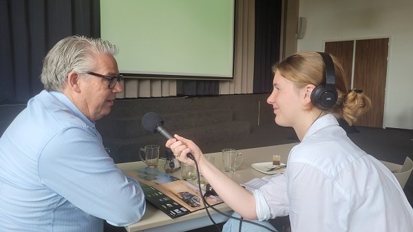 Radio-interview met één van de ondernemers