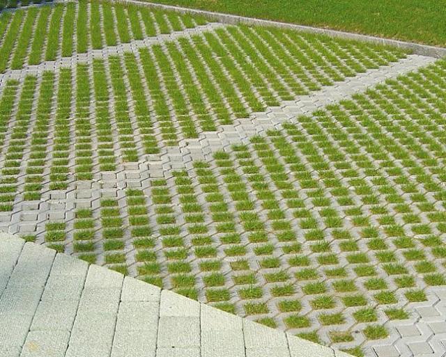Grasbetontegels