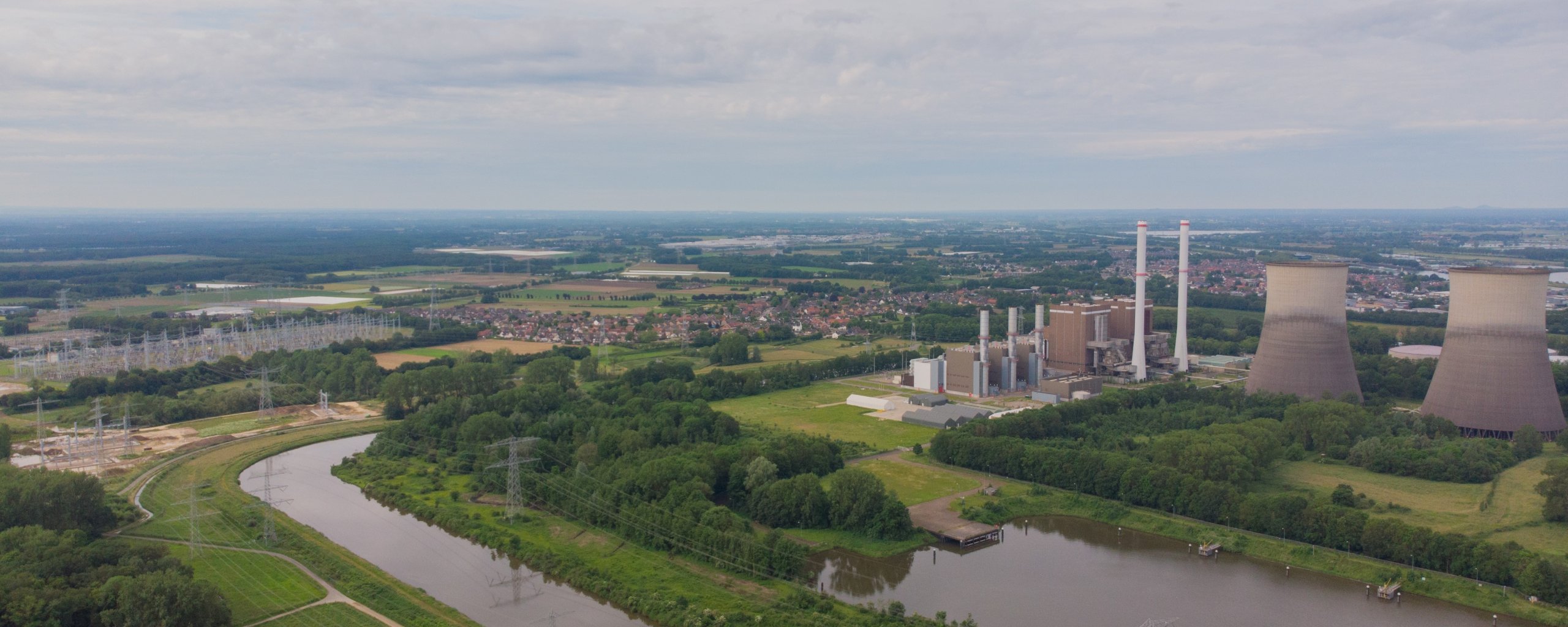 Luchtfoto Clausgebied