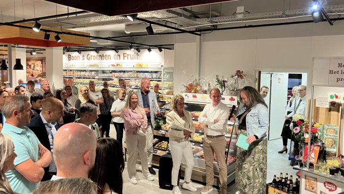 Opening supermarkt Linne