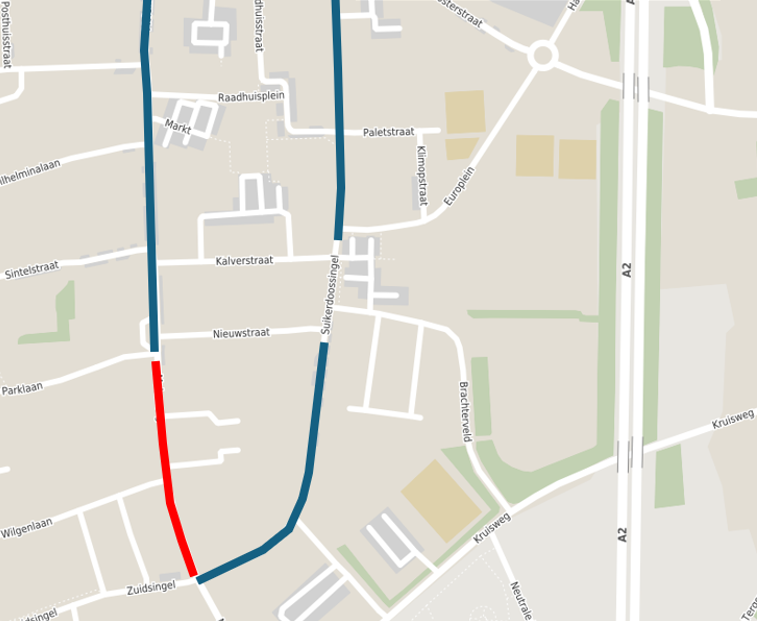 Maasbracht asfaltwerkzaamheden