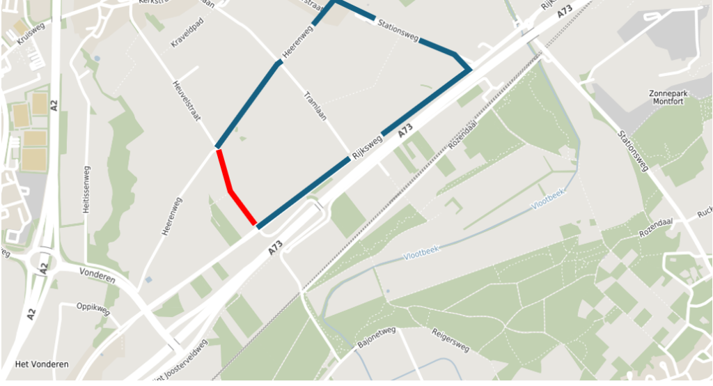 Maasbracht werkzaamheden