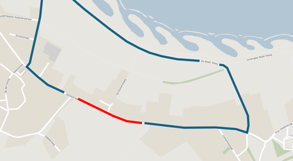 Ohé en Laak asfaltwerkzaamheden