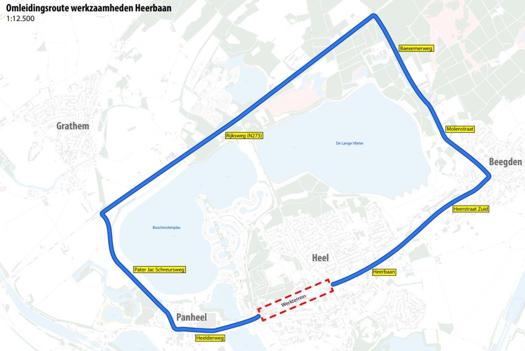 Omleidingsroute Heerbaan