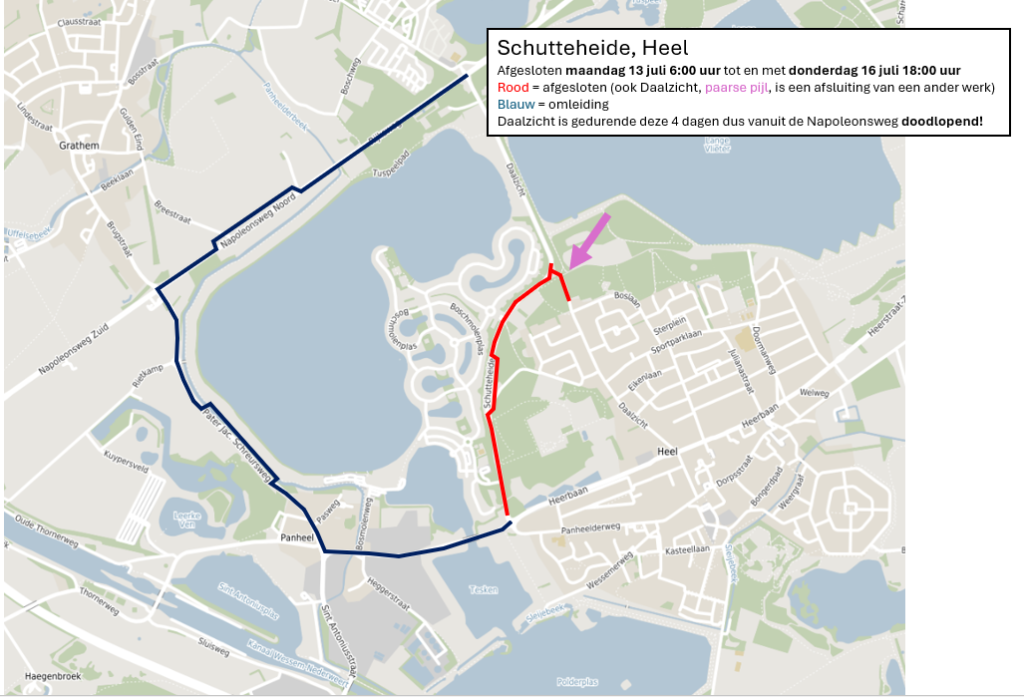 Afsluiting Schutteheide