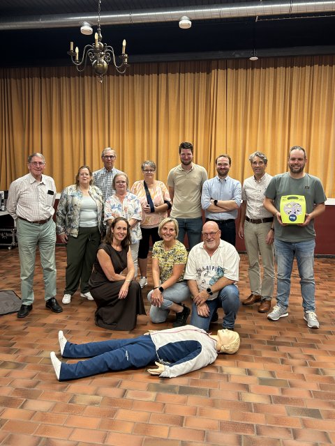 hartveiligheid groepsfoto