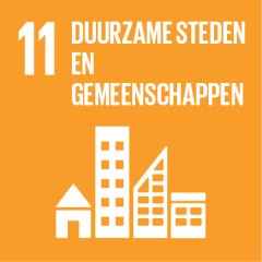 Global Goals tegel 11: duurzame steden en gemeenschappen