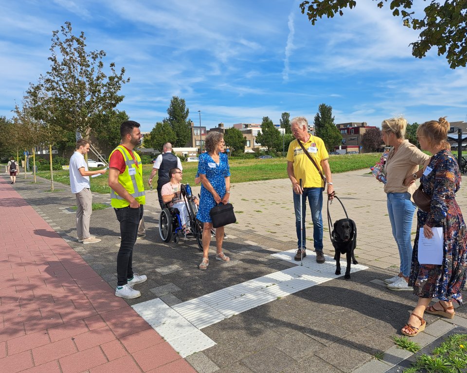 Schouw toegankelijke openbare ruimte