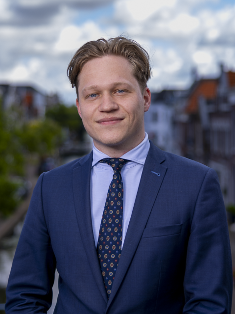 Wethouder Jurre van de Merwe