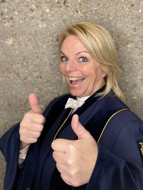 Foto van trouwambtenaar Sandra Vreugdenhil