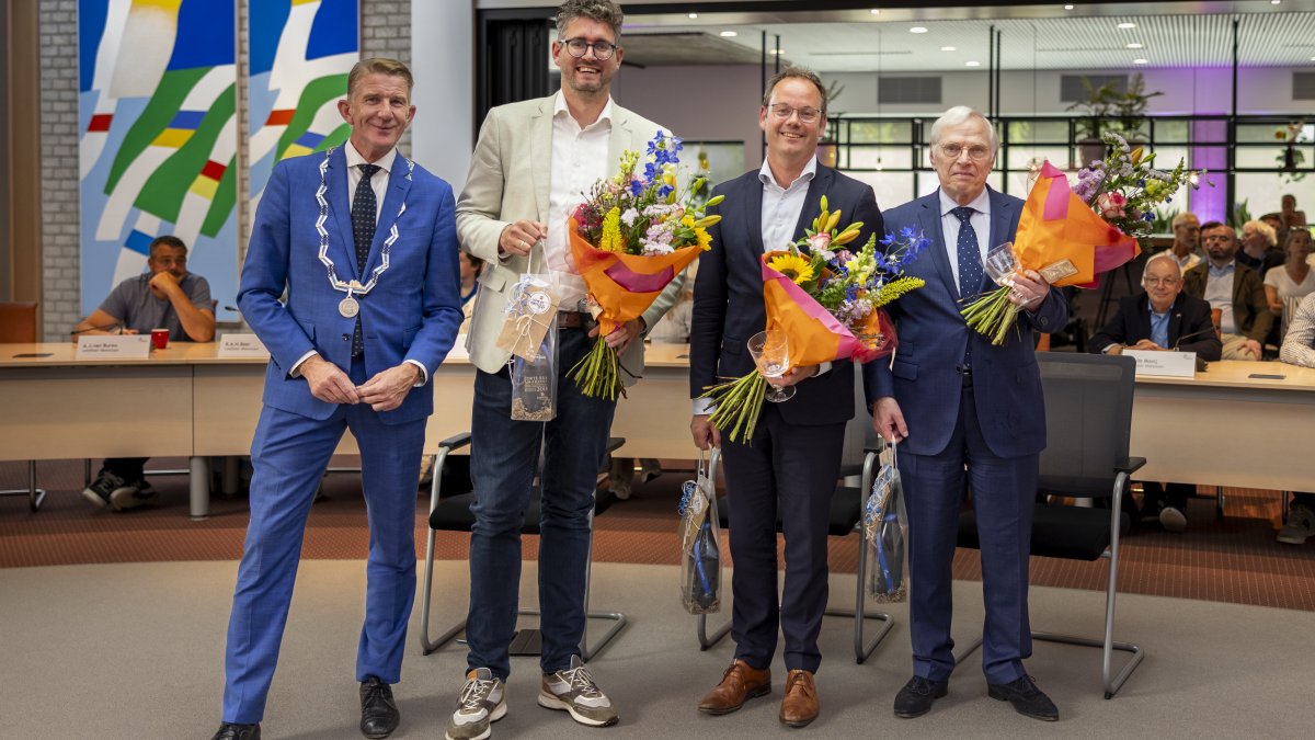 Gemeente Maassluis neemt afscheid van drie wethouders
