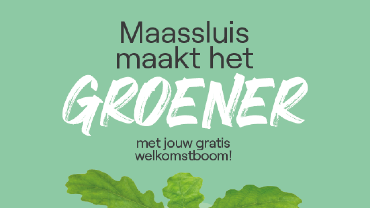 Nieuwe inwoners krijgen een gratis Welkomstboom