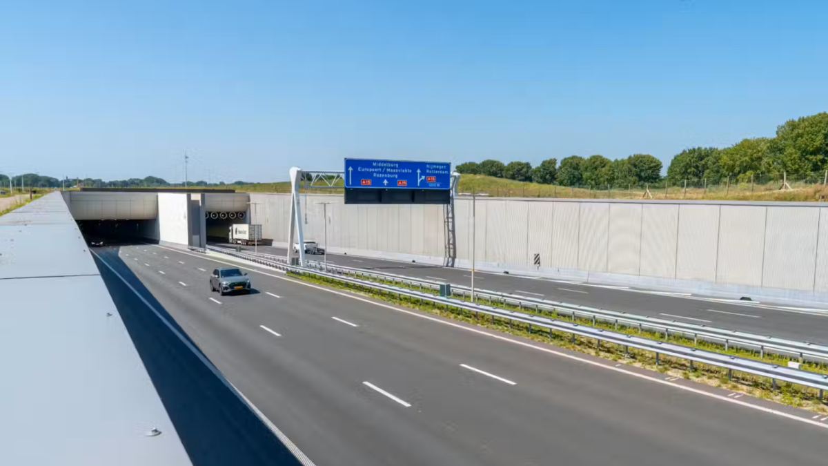 A24 (Blankenburgverbinding) vannacht afgesloten voor onderhoud