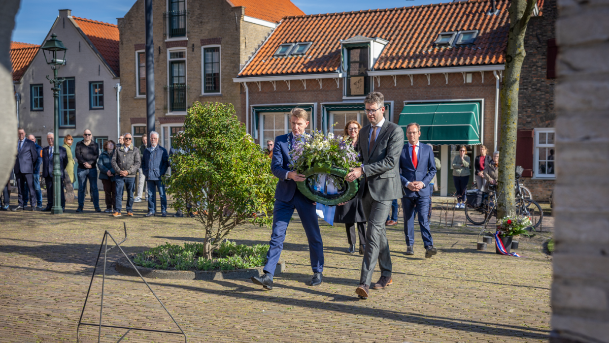 Herdenking bombardement Maassluis 18 maart