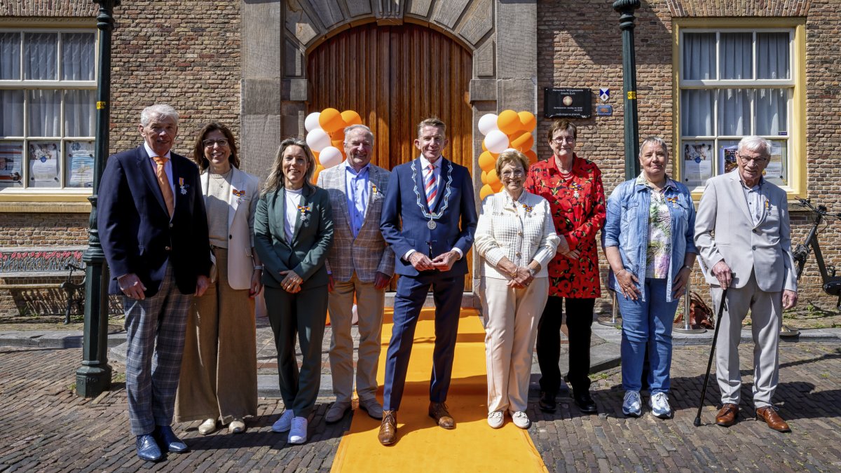 Lintjesregen 2025 in Maassluis