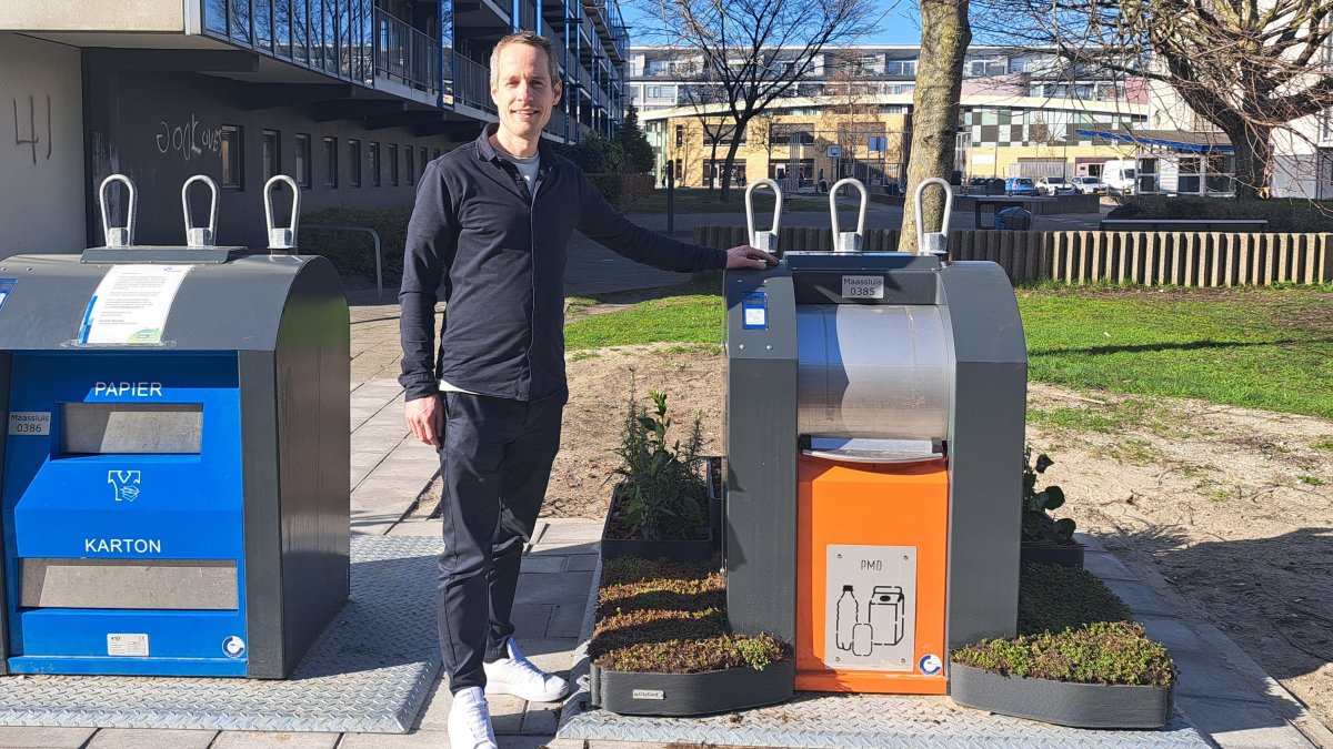 Maassluis vergroent containerlocaties met eerste containertuintjes