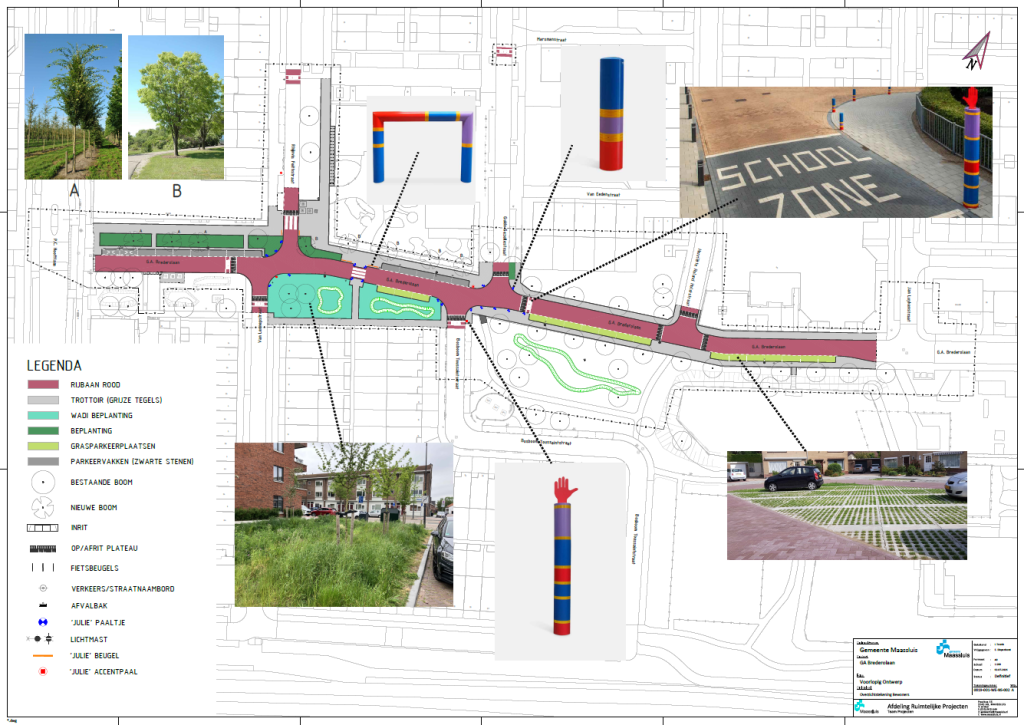 Voorlopig ontwerp herinrichting G.A. Brederolaan