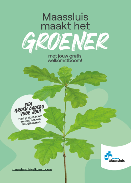 Welkomstboom nieuwe inwoners