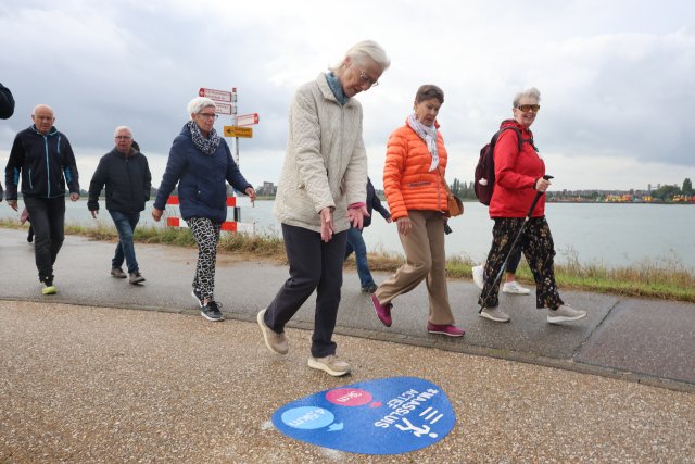 Deelnemers ingebruikneming beweegroute