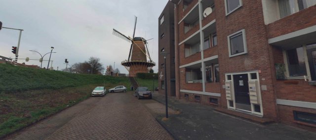 Foto van de hoek Vondellaan / Van der Horststraat 