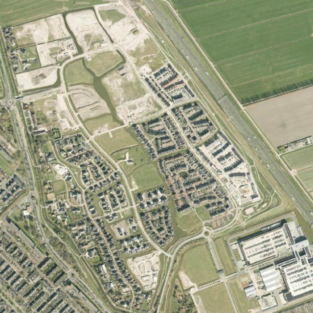 Luchtfoto van Wilgenrijk in 2025