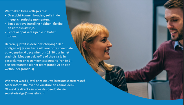 advertentie speeddate 