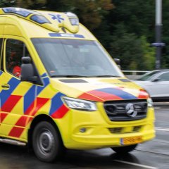 Foto van een ambulance