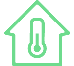 Icoon aardgasvrije woning