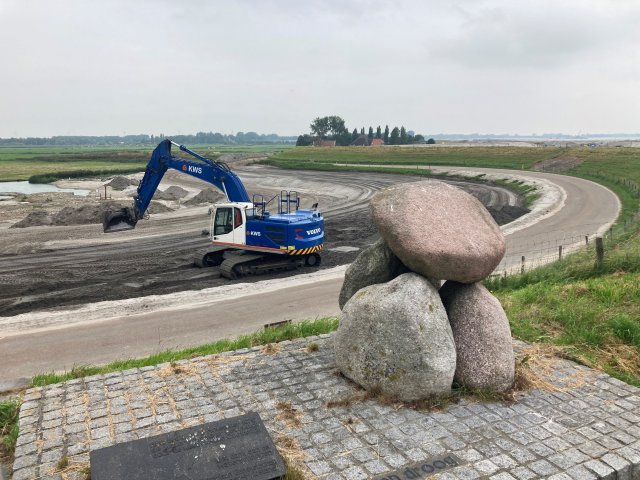 2021: monument op de dijk