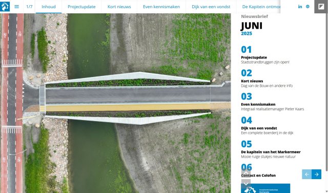 Beeld voorpagina nieuwsbrief juni 2025
