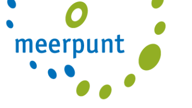 Logo Meerpunt, centrum voor jeugd en gezin, opvoeden en opgroeien in Zoetermeer