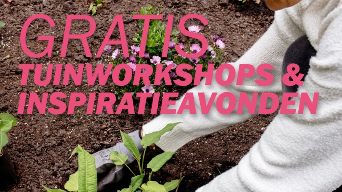Gratis Tuinworkshops
