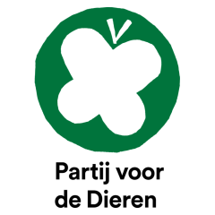Het logo van Partij voor de Dieren