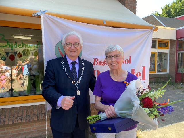 burgemeester Gradisen en mevrouw Willems