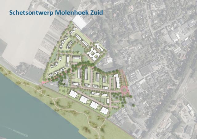 Schetsontwerp Molenhoek Zuid