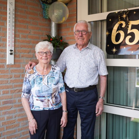 Briljanten bruidspaar Mart en Maria Smolenaers-Stienen