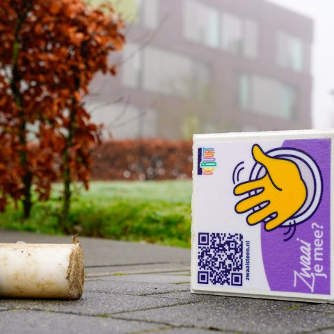 Eerste Zwaaisteen wordt gelegd bij Zorgcentrum St. Joseph. Foto’s: Nederweert24