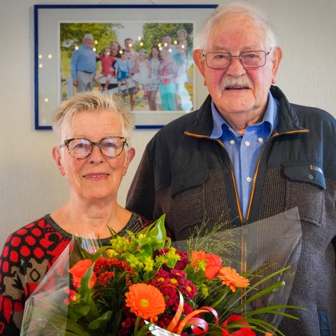 Diamanten bruidspaar Brouwers-Vervuurt