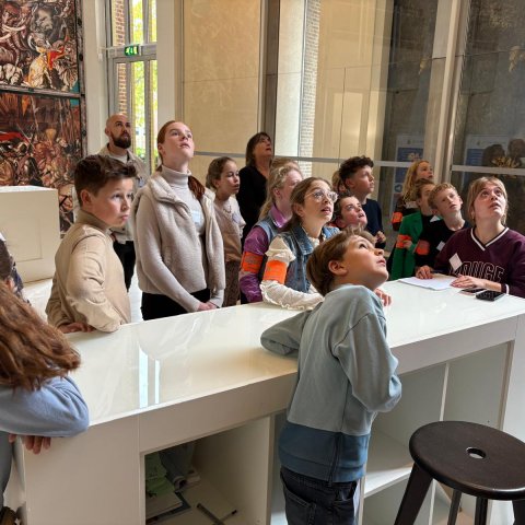 Kinderraad in het Provinciehuis