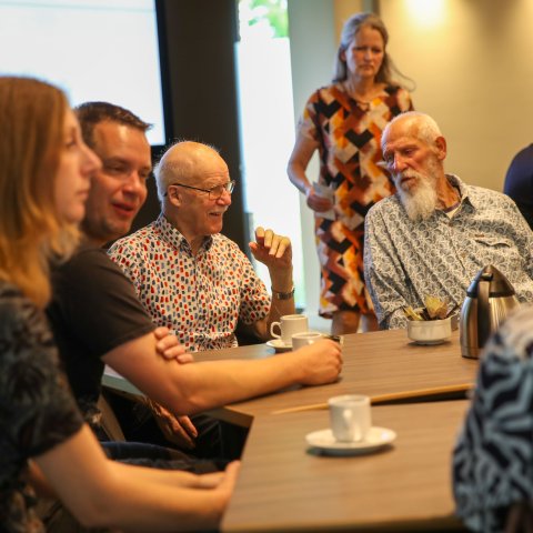 Veteranenontbijt in het gemeentehuis van Nederweert