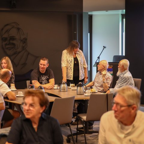 Veteranenontbijt in het gemeentehuis van Nederweert